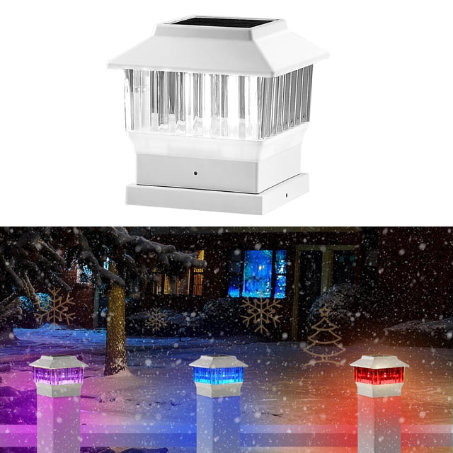 Lámpara solar con tapa solar MOON-DE-AGE RGBW, 50 lúmenes, para exteriores