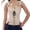 Beige, variant on Grebrafan Corset Pirate Burlesque Lace up Clothing for Women Wine Red M