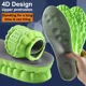 thumbnail image 1 of Plantillas deportivas de látex de alta elasticidad, almohadillas suaves para zapatos, plantillas ortopédicas con soporte para arco, desodorante transpirable, cojín de absorción de impacto, 1 of 5