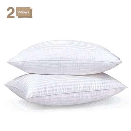 COOKEY Pillow for Bed Standard Size Set of 2 ,Down Alternative Pillows for Sleeping 20x26inch, Luxury Hotel Pillow for Back,Stomach or Side Sleeper