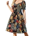 thumbnail image 1 of Vestido de manga corta Yiling Wei Kimono [COSTURA] vestidos cortos atrevidos lindos vestidos de fiesta vestidos para mujer 2025 Vestido, 1 of 7