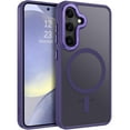 thumbnail image 1 of [PST] Samsung Galaxy S24 FE Case, Matte Rubber Hybrid Back Cover with Magnetic MagSafe Compatible, 1 of 5