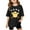 Black, variant on Children Graphic T Shirt Casual Loose Fit Short Sleeve Tee With Print Comfortable Blend Top For Kids Toddler And Youth Rare Too Toddler Girl