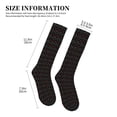 thumbnail image 5 of Bixox Red Poker Print Compression Socks,Compression Socks Women & Men Circulation for Medical,Running,Athletic, 5 of 7