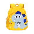 thumbnail image 2 of jiaxiM School Backpacks Cartoon Dinosaur Lightweight Spacious School Bag for Ages 3 to 5, Daycare, Park, Playground, Daily Outdoor Walks, 2 of 4