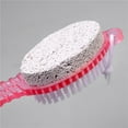 thumbnail image 6 of 4 In 1 Foot Care Stone Brush Pumice Scrubber Pedicure Exfoliate Remover Pedicure Tub Heel to Toe Electric Callous Removers for Feet Baby Soft Feet Peel Toenail for Thick Nails Soothing Socks Dry, 6 of 9