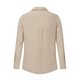 thumbnail image 4 of Craaazy Women's Relaxed Fit Collared Blouse, Solid Color Long Sleeve Button Down Top, Loose Comfy Cotton Casual Shirt for Spring & Fall Gifts, 4 of 5