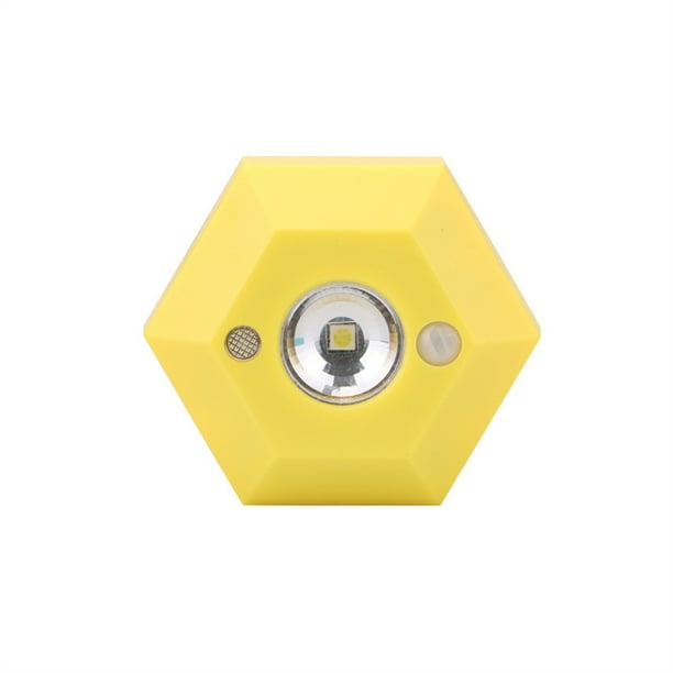 Greeniant Lámpara de movimiento con sensor, 2 metros, 25-30 segundos, lámparas de pared artesanales, luces de paso, suministro de cocina, dispositivo de Ropa Deportiva, Zapatos Amarillo Greeniant OD023594-03
