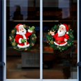 thumbnail image 4 of Clearance! Santa Glass Window Stickers Window Static Stickers Bedroom Living Room Home Furnishings Centers Decorative Stickers 润色译文 笔记, 4 of 6