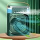 thumbnail image 5 of Pequeño Enfriador De Aire Evaporativo Con Alimentación USB, Humidificador De 600 Ml, Velocidad Del Viento Ajustable, Poco Ruido, Para Dormitorio, Hogar, Oficina, 5 of 7