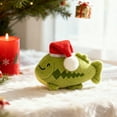 thumbnail image 4 of Gaiwos Green Fish Plush 3.15 inches, Fish Stuffed Animal with Red Christmas Hat, Super Soft Fish Plush Toys, Ideal Holiday Christmas Gift for Kids, 4 of 6