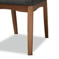 thumbnail image 6 of Baxton Studio Tara Dining Chair, Set of 2, Dark Grey, 6 of 8