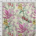 thumbnail image 4 of oneOone Viscose Chiffon Mint Fabric Tropical Floral Quilting Supplies Print Sewing Fabric By The Yard 42 Inch Wide, 4 of 4