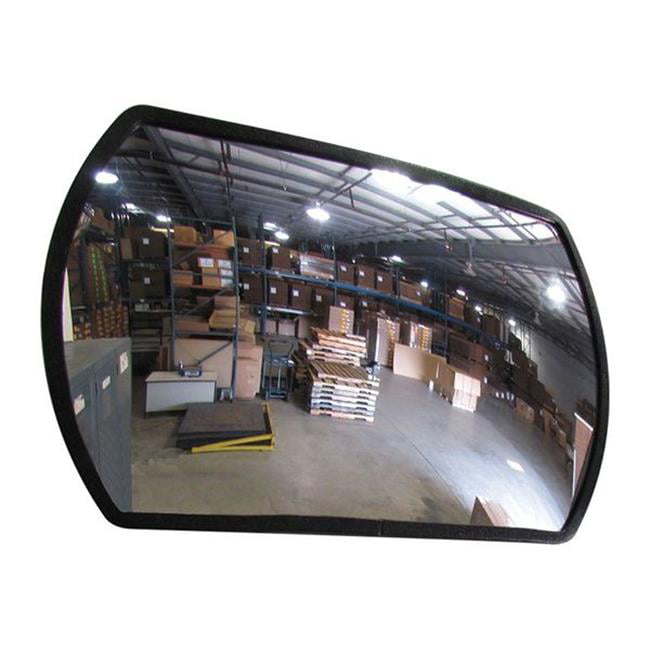 ZORO SELECT SRTABS-20 X 30 Indoor/Outdoor Convex Mirror,Rect 