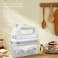 thumbnail image 6 of Cre-Heaven Hand Mixer Electric, 400W Power Handheld Mixer for Baking Cake Egg Cream Food Beater, Turbo Boost/Self-Control Speed + 5 Speed + Eject Button + 5 Stainless Steel Accessories, 6 of 8