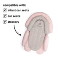 thumbnail image 4 of Funda de Protección Diono Negro, Gris/Rosado Cuddle Soft, 4 of 9