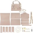 thumbnail image 3 of DIY PU Leather Bag Kit Handmade Crossbody Bag Making Kit Women Shoulder Bag Leather Pattern Sewing MaterialsSet Fashion Handbag Making Kit Brown, 3 of 9