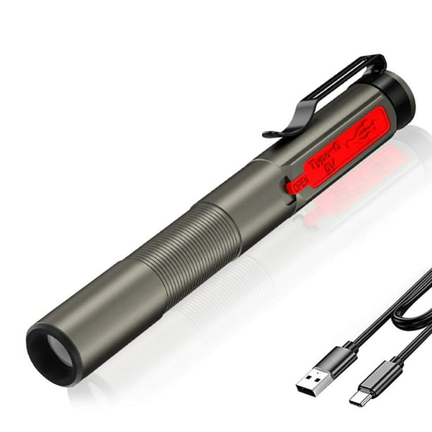 Lámpara Emergencia Médica LED Linterna Pluma Clip Luz Antorcha Primeros Auxilios Trabajo Luces Ndcxsfigh Para estrenar