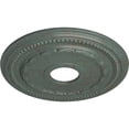 thumbnail image 3 of Ekena Millwork 15 3/8"OD x 3 5/8"ID x 1"P Federal Ceiling Medallion (Fits Canopies up to 8 1/2"), Hand-Painted Cloud Burst Crackle, 3 of 6