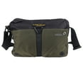 thumbnail image 1 of Bolso de hombro para hombre Nikou de Tela Oxford verde impermeable, 1 of 15