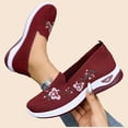 thumbnail image 6 of Caywon Women Loafers Sneakers, Embroidered Floral Mesh, Breathable Lightweight Casual, Comfortable Ladies Shoes Zapatillas Mujer, 6 of 6