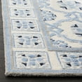 thumbnail image 3 of SAFAVIEH Bella Noelle Bordered Area Rug, Ivory/Blue, 8' x 10', 3 of 11