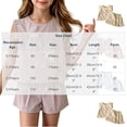 thumbnail image 3 of Amidoa Girls 2 Piece Outfits Summer Clothes Cute Tank Top and Casual Shorts Kids Clothing Sets Yellow Size 2T, 3 of 9