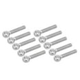 thumbnail image 3 of Unique Bargains M6x30mm 304 Stainless Steel Machine Shoulder Lift Eye Bolt Rigging 10pcs, 3 of 5