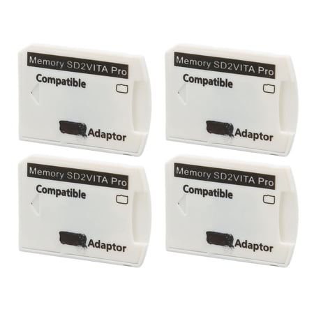 4Pcs for PSV Memory Card Adapter Micro Storage PS Vita 1000 2000 TV