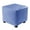 Sky Blue, variant on Mosey Stool Cover Stretchable Slipcover Stain-resistant Square Footstool Protection Cover for Home Furniture Decoration- S