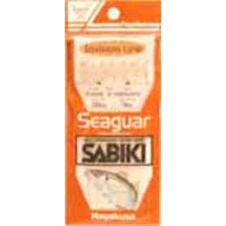 Hayabusa Hage-Aurora Fluorocarbon Sabiki Rig, Size 6, Fishing