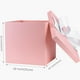 thumbnail image 5 of Caja de regalo con forma cuadrada plegable, 25 x 25 cm, 25 x 25 cm, color rosa, 5 of 8