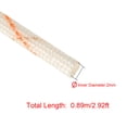 thumbnail image 3 of Uxcell Fiberglass Heat Shield Sleeve 2mm I.D X 2.92ft Sleeving Pipe, 3 of 5