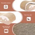 thumbnail image 3 of Cama lounge de cartón Cat Scratcher FluffyDream 2 en 1, 3 of 6