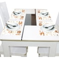 thumbnail image 4 of Happy Bears 12×18 inch Placemats Heat Resistant Washable Foldable Rectangular Placemats Set Decoration Indoor Outdoor for Kitchen Dining Table 4PCs, 4 of 8
