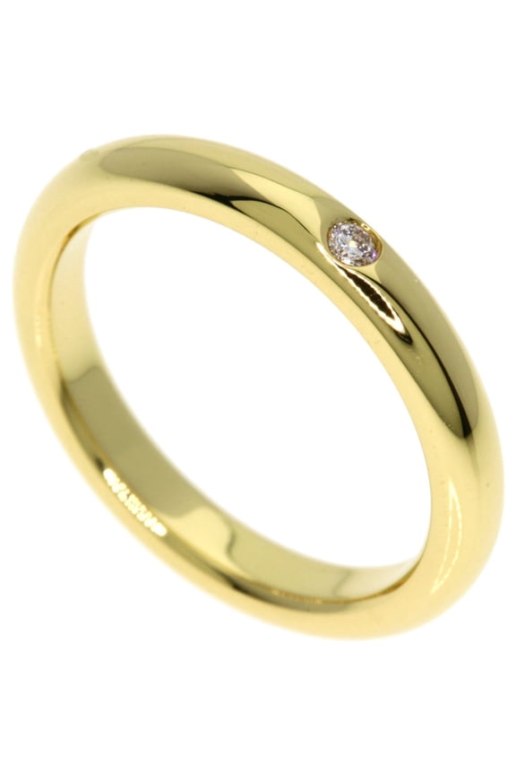 Pre-Owned Tiffany & Co. Wedding 1P Diamond Ring, 18K Yellow Gold, Women's.