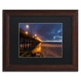 thumbnail image 2 of Chris Moyer 'Night Side' Black Matted Framed Art, 2 of 4