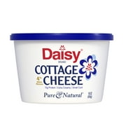 Daisy Pure and Natural Cottage Cheese, 4% Milkfat, 16 oz (1 lb) Tub (Refrigerated) - 13g of Protein per serving