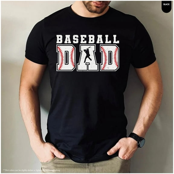 Baseball Dad Shirt, Funny Baseball Father Tee, Sports Dad Gift for Father's Day, Game Day Dad T-Shirt