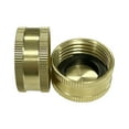 thumbnail image 3 of 2/4Pcs Garden Hose Caps 3/4inch Outdoor Faucet Caps Brass Water Hose Female Caps, 3 of 13