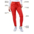thumbnail image 4 of Adar Pro Modern Athletic Scrub Set For Women - Modern V-Neck Scrub Top & Yoga Jogger Scrub Pants, 4 of 7