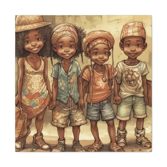 Canvas, African Canvas, Canvas for Home Decor, Wall Decoration