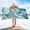 A, variant on EUDIDV Absorbent Microfiber Beach Towel Super,Lightweight Special Pattern Bath Towel, Sandproof Beach Blanket,Multi-Purpose Towel For Travel Swimming Pool Camping 31.56x62.99in Quick Dry