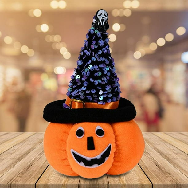 Muñeco de calabaza de Halloween Baoblaze 13cmx21cm de peluche