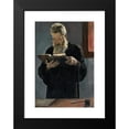thumbnail image 2 of Ferdinand Hodler 11x14 Black Modern Framed Museum Art Print Titled - Reading Priest, 2 of 5