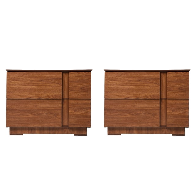 Set de 2 Buros Tali Nogal Kessa Muebles