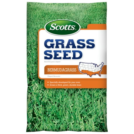 Scotts Grass Seed Bermudagrass, 1 lb., Seeds up to 1,000 sq. ft.