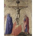thumbnail image 2 of Masaccio,  12x14 Gold Ornate Wood Framed with Double Matting Museum Art Print Titled - Crucifixion, 2 of 4