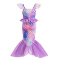thumbnail image 2 of Robe de Fête Cosplay de Princesse Sirène pour Filles, 2 of 6