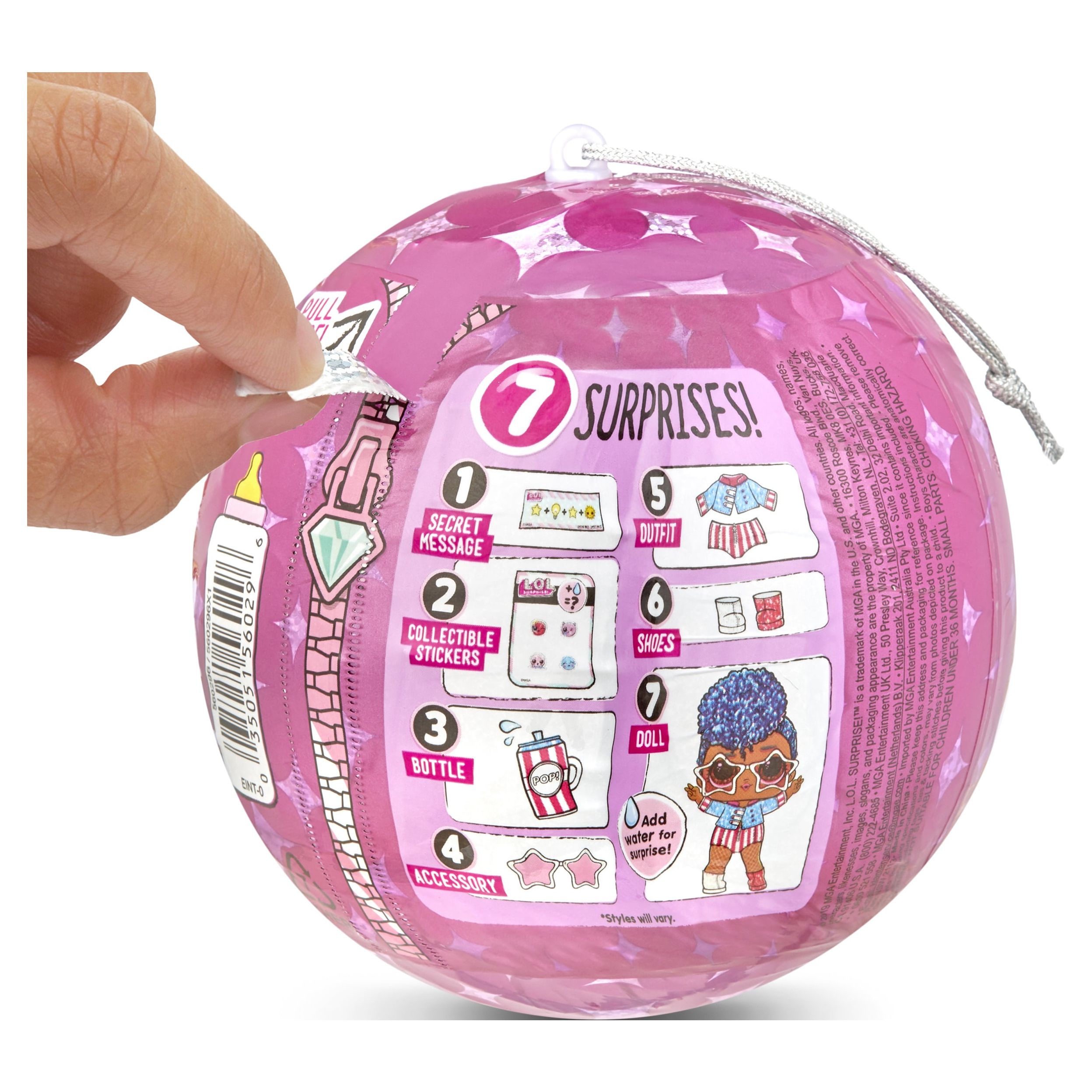 LOL Surprise Sparkle Series With Glitter Finish And 7 Surprises, Great Gift for Kids Ages 4 5 6+ - image 2 of 6